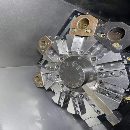 []斗山235斜轨数控车床，发那科PIus系统，三千里8寸中空.