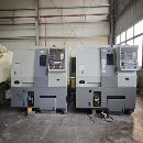 []同款2台威亚E200C数控车，发那科系统，8寸液压卡盘，1.